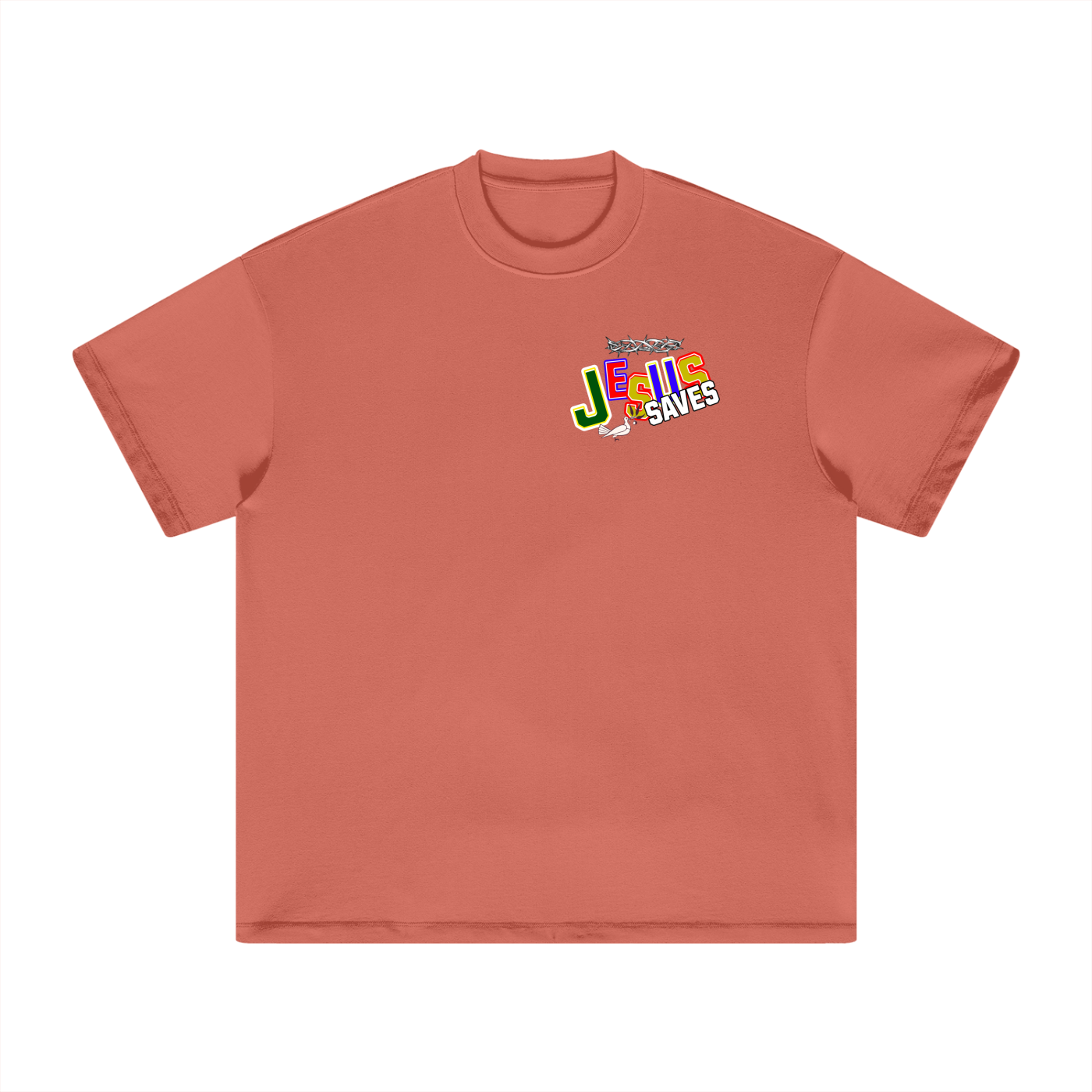 Jesus saves - Heavyweight T-Shirt