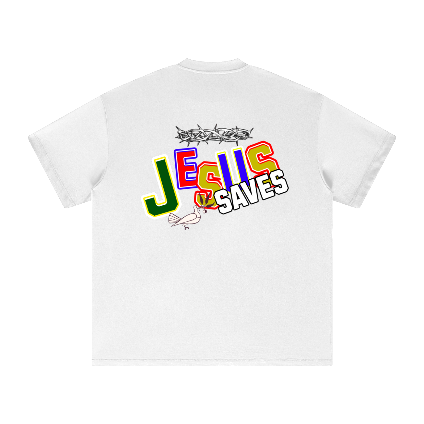 Jesus saves - Heavyweight T-Shirt