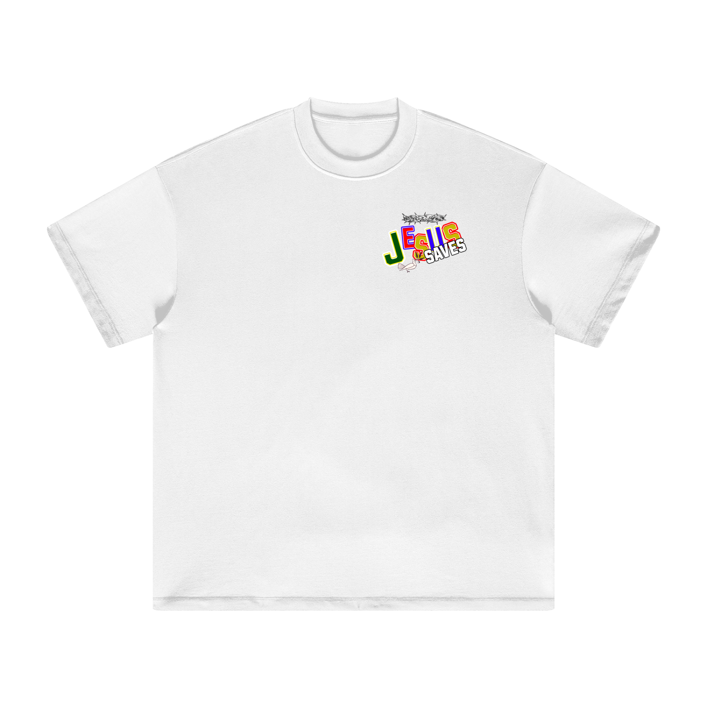 Jesus saves - Heavyweight T shirt