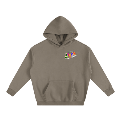 Jesus Saves - Oversize Fleeced Hoodie With Pockets