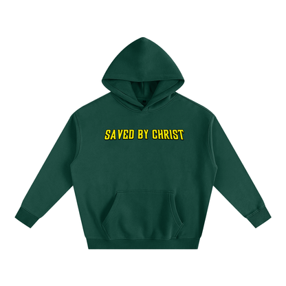 Saved by Christ - Oversize Fleeced Hoodie