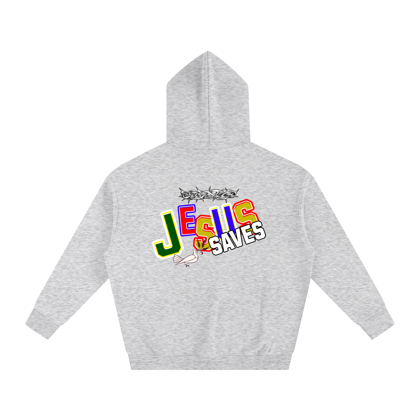 Jesus Saves Oversize Hoodies with pockets!