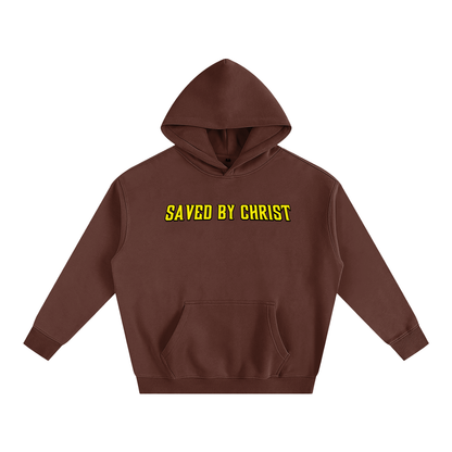 Saved by Christ - Oversize Fleeced Hoodie