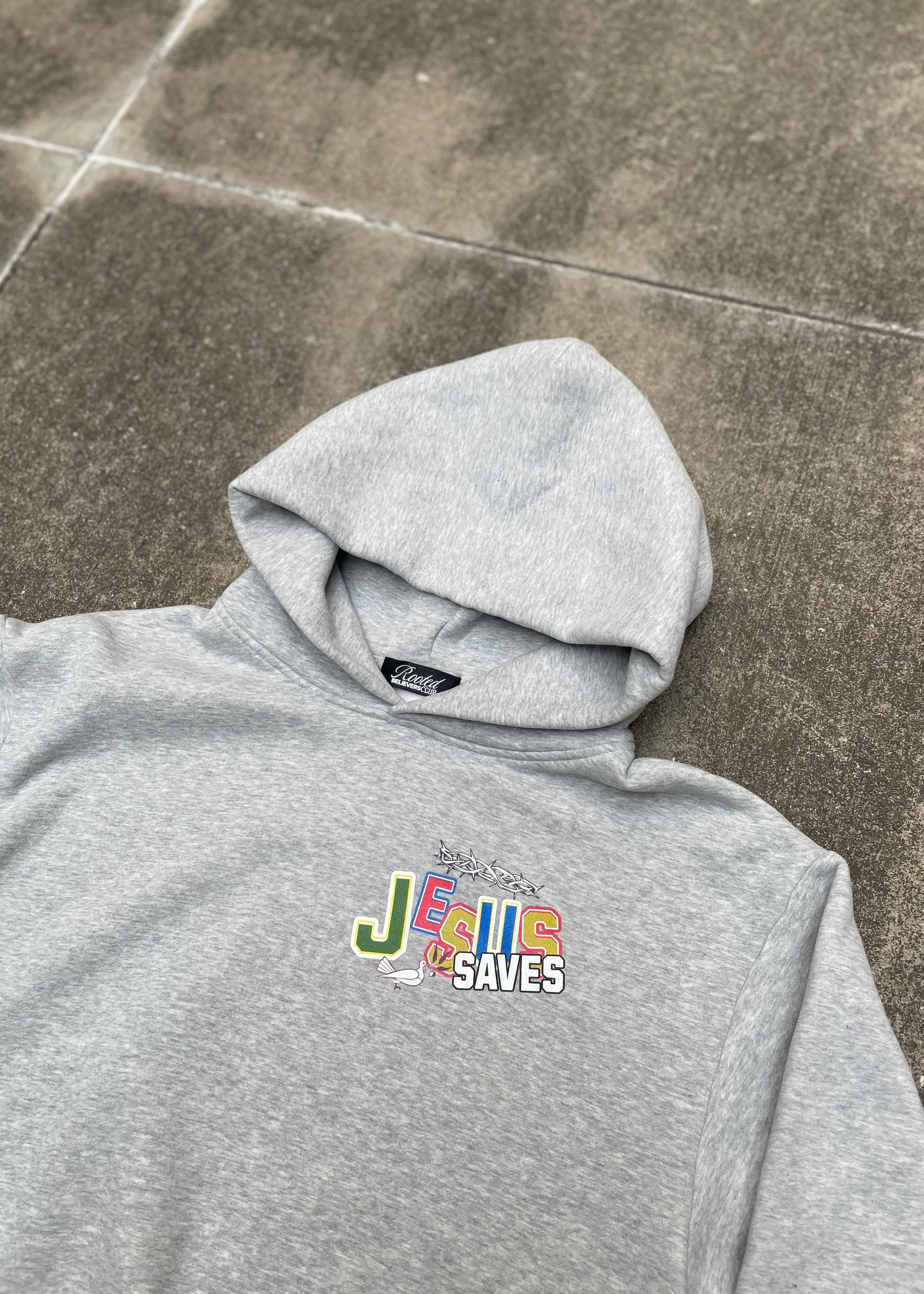 Jesus Saves Oversize Hoodies with pockets!