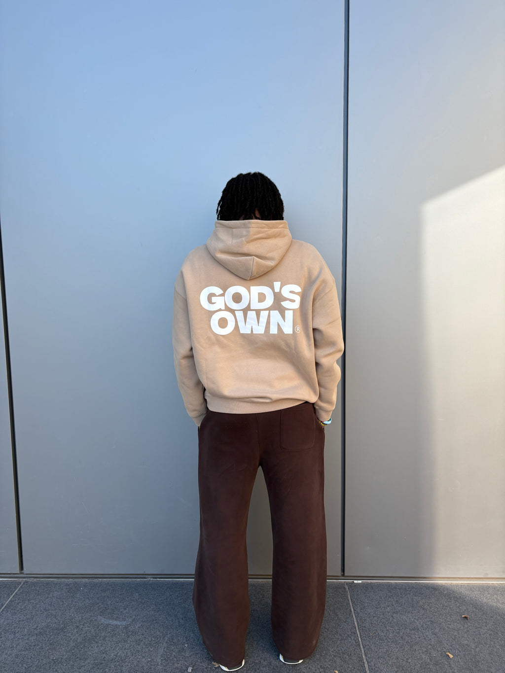 Grey Apricot God's Own Hoodie!