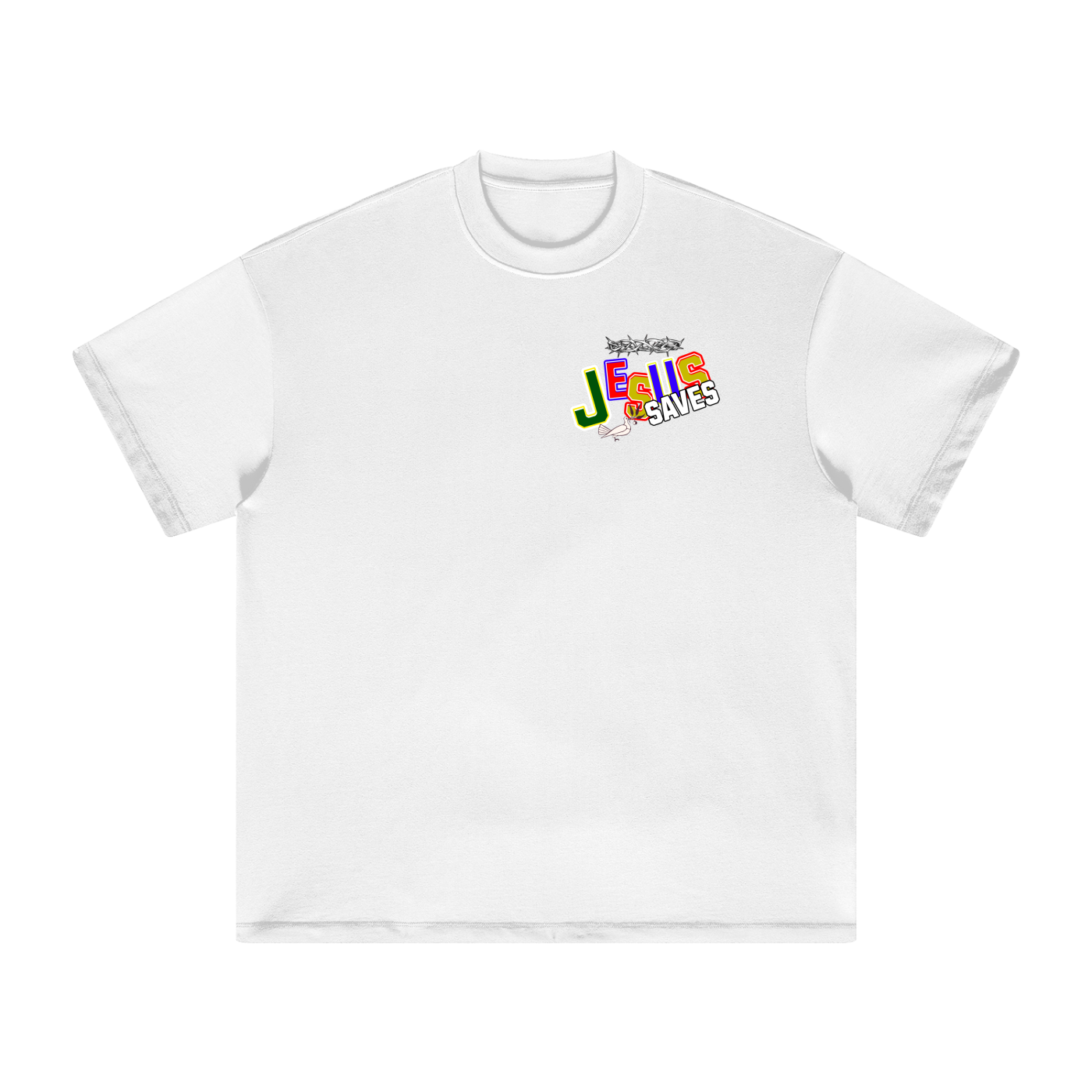 Jesus saves - Heavyweight T-Shirt