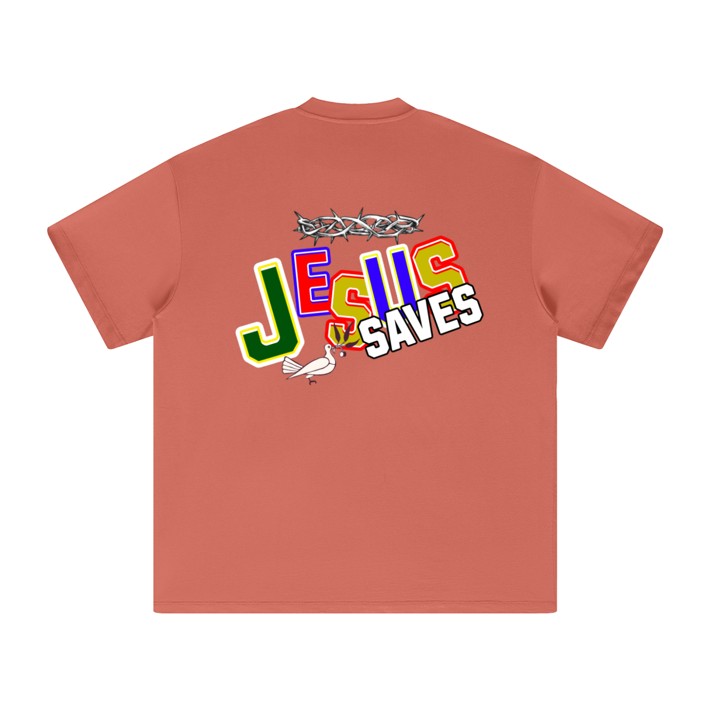 Jesus saves - Heavyweight T shirt
