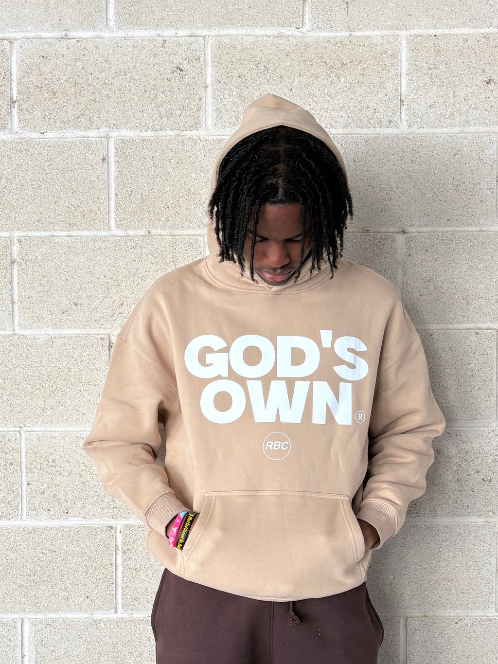 Grey Apricot God's Own Hoodie!