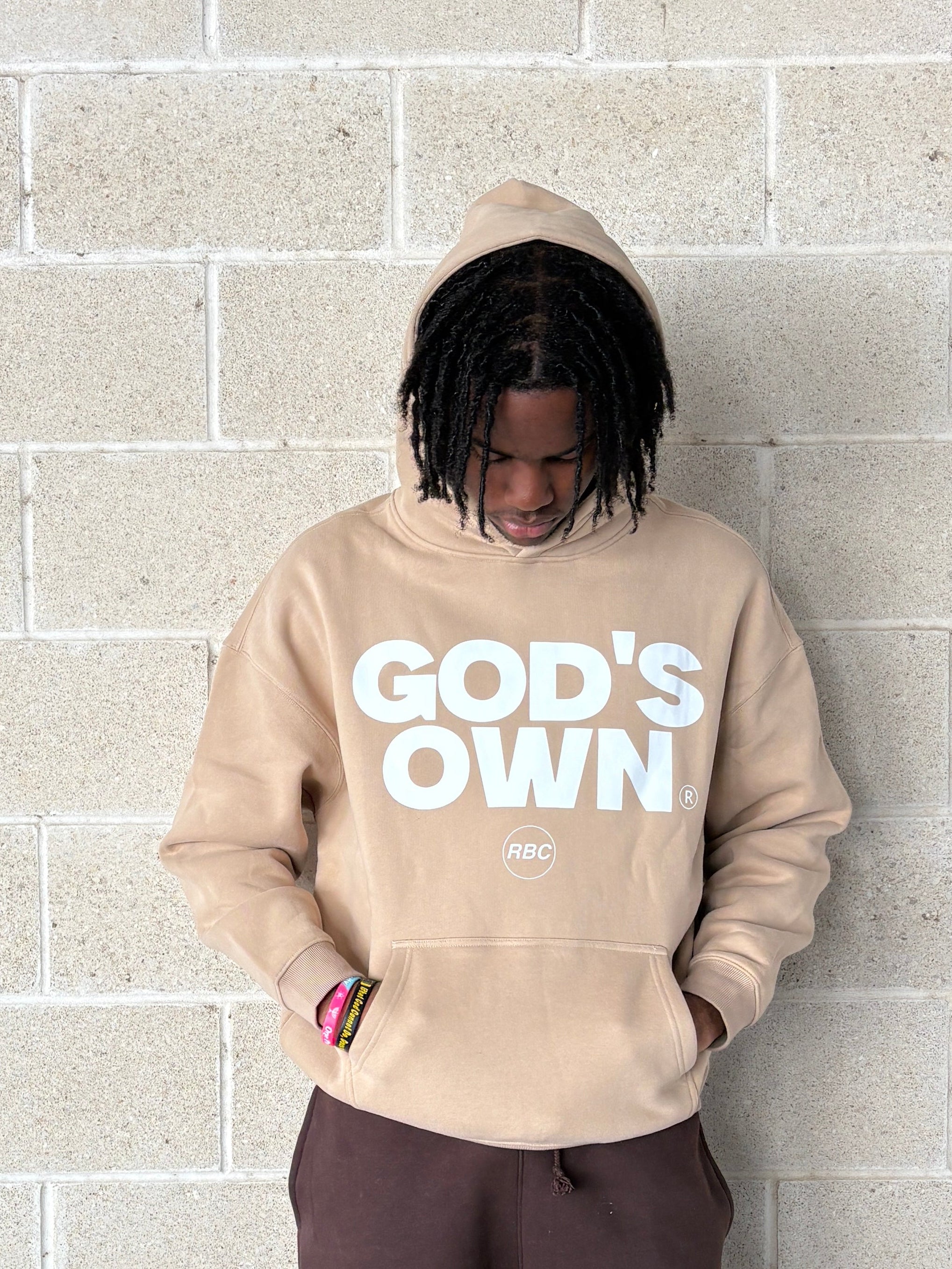 Grey Apricot God's Own Hoodie!
