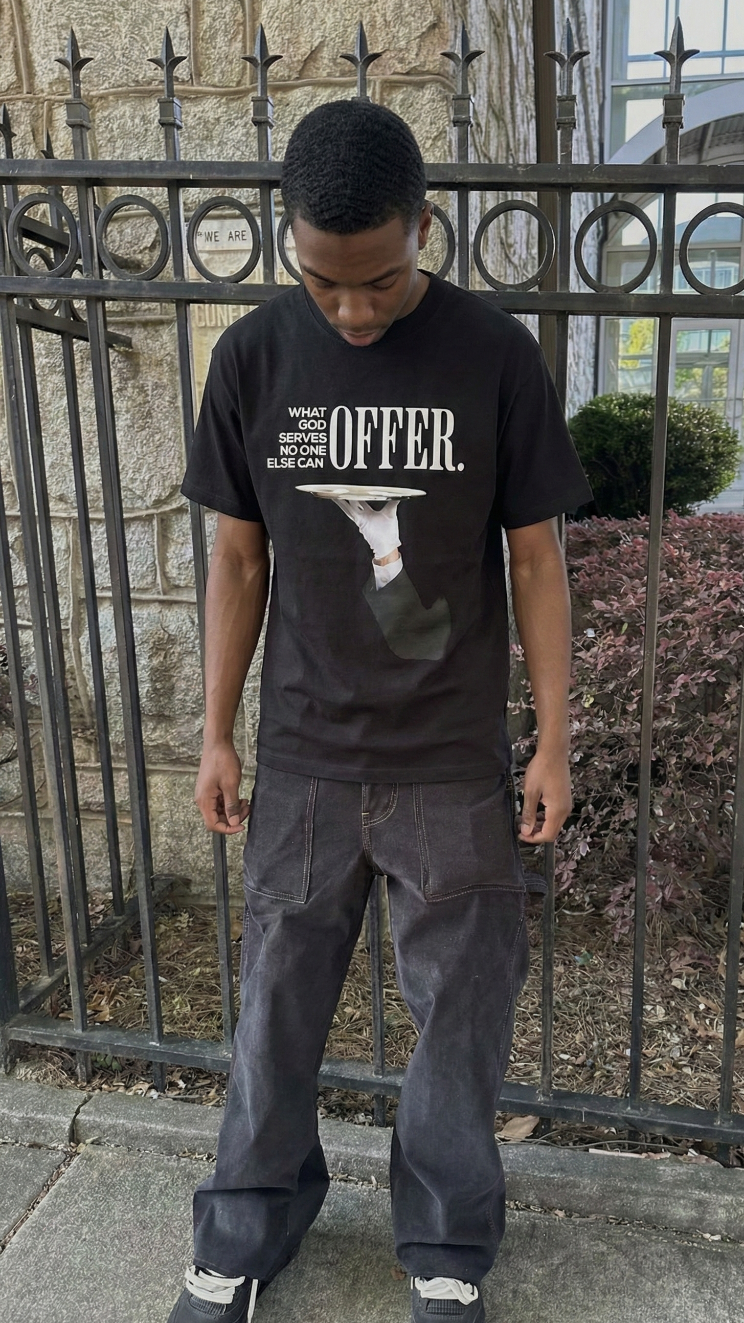 Black What God Serves No One Else can Offer T-Shirt!