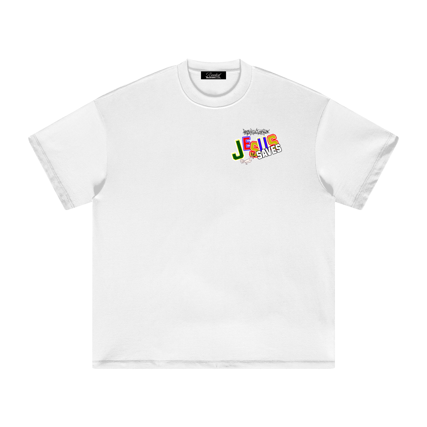Jesus saves - Heavyweight T shirt