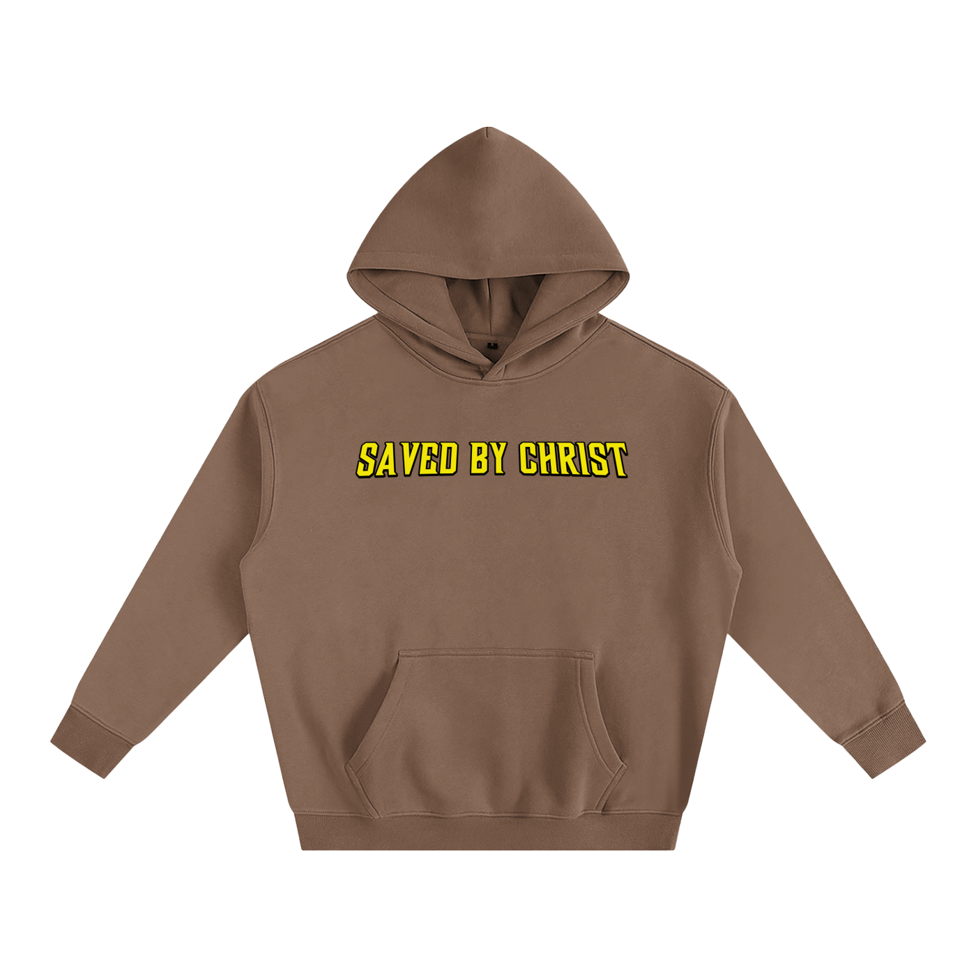 Saved by Christ - Oversize Fleeced Hoodie
