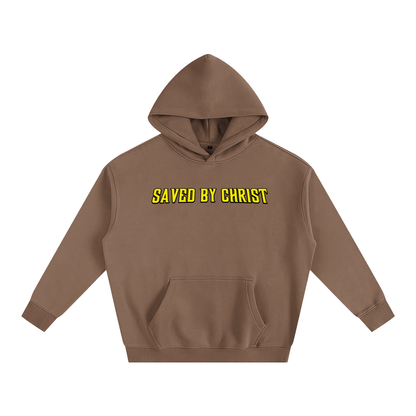 Saved by Christ - Oversize Fleeced Hoodie