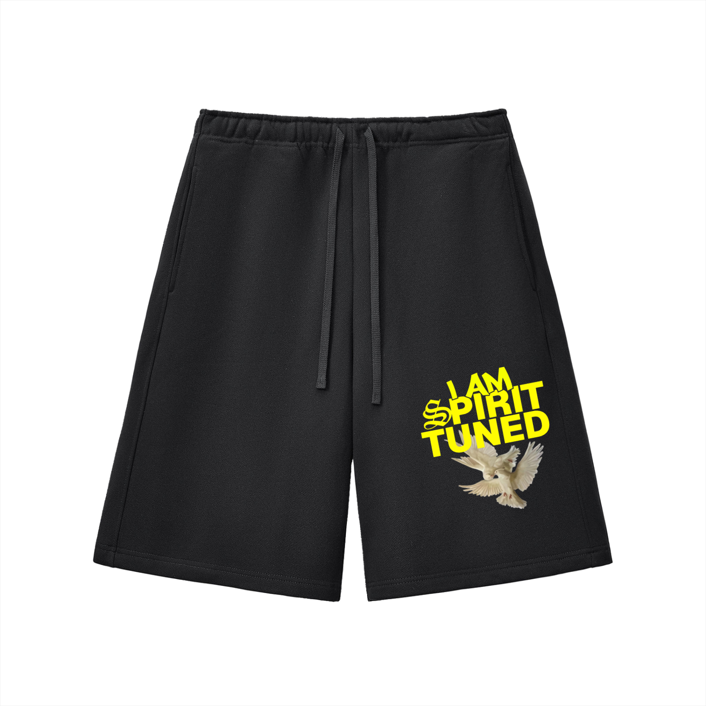 I Am Spirit Tuned Fleeced Shorts!