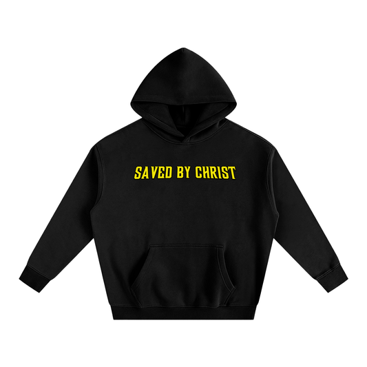Saved by Christ - Oversize Fleeced Hoodie