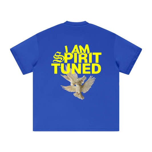 Don't trust your own voice trust God's - Blue Heavyweight T-Shirt