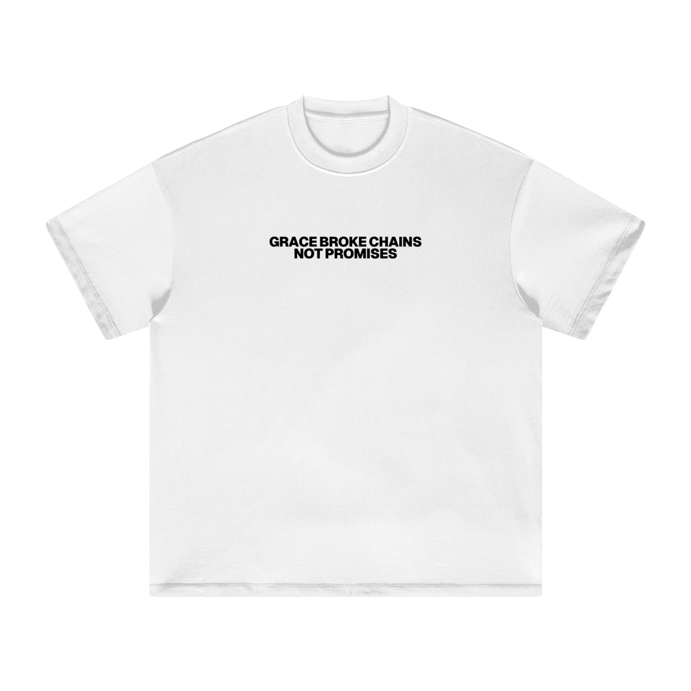 Grace broke chains not promises - Heavyweight Earth Tone T-Shirt