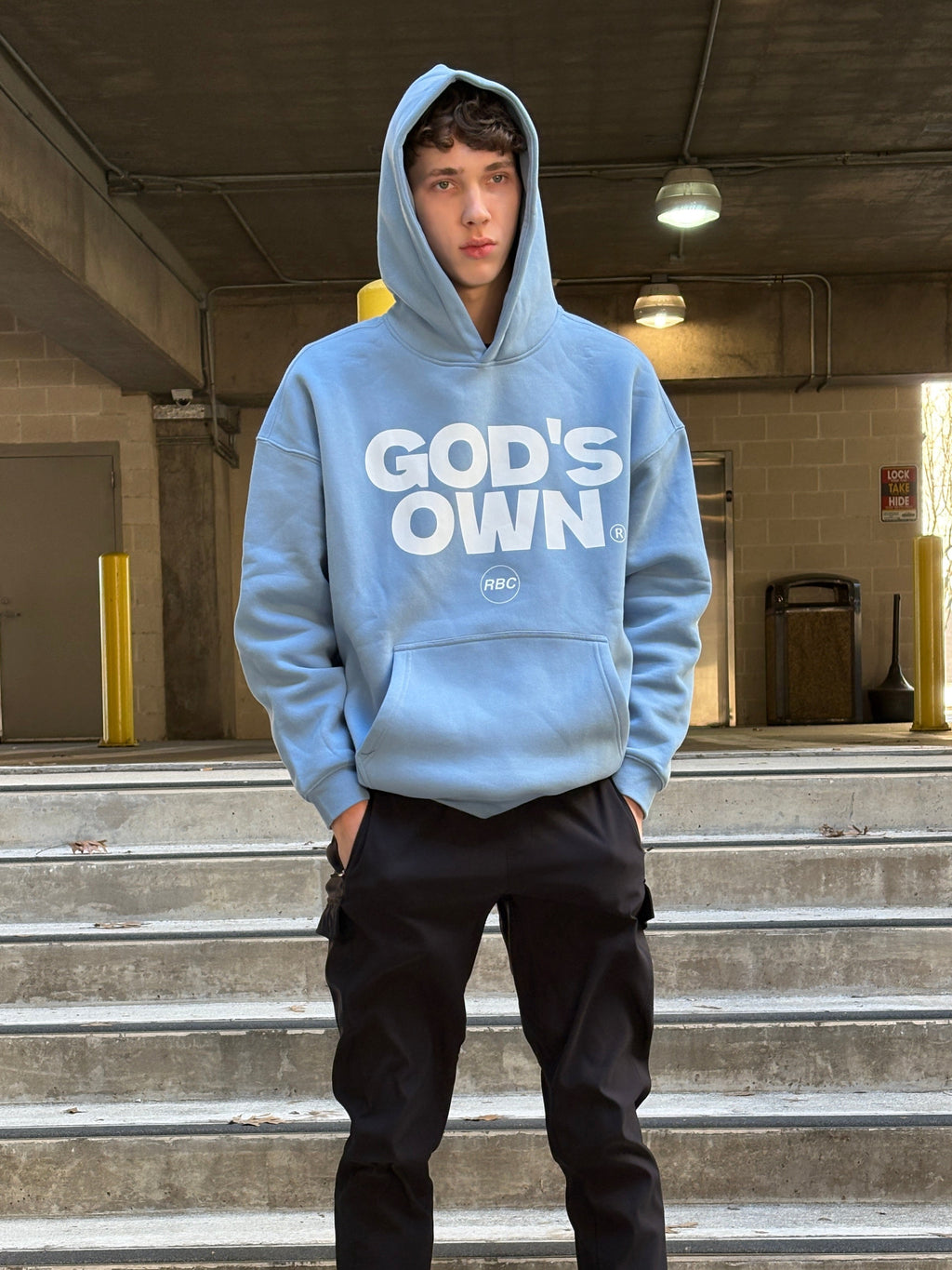Blue God's Own Hoodie!