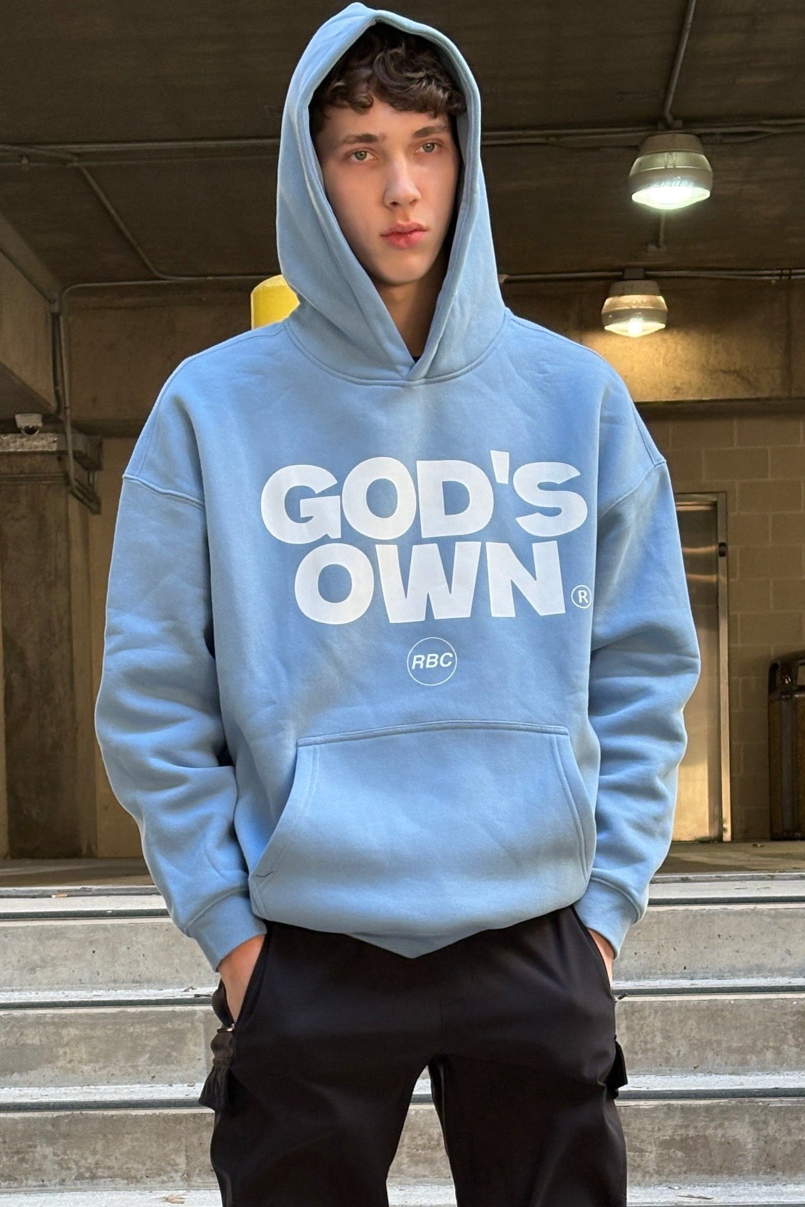 Blue God's Own Hoodie!