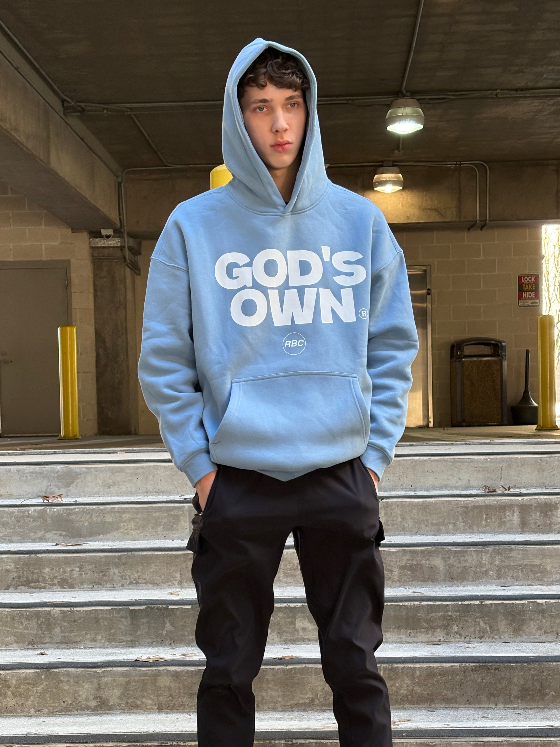Blue God's Own Hoodie!