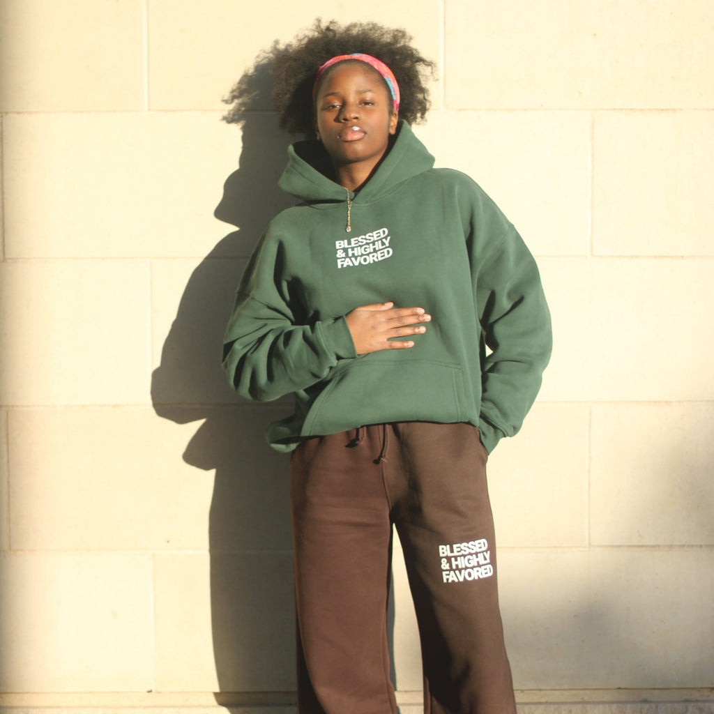 Blessed and Highly Favored Hoodie!