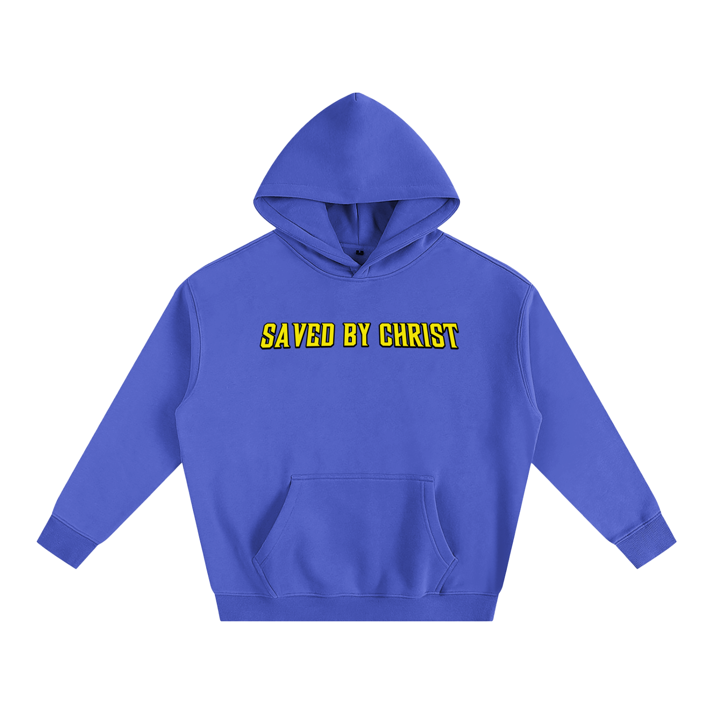 Saved by Christ - Oversize Fleeced Hoodie