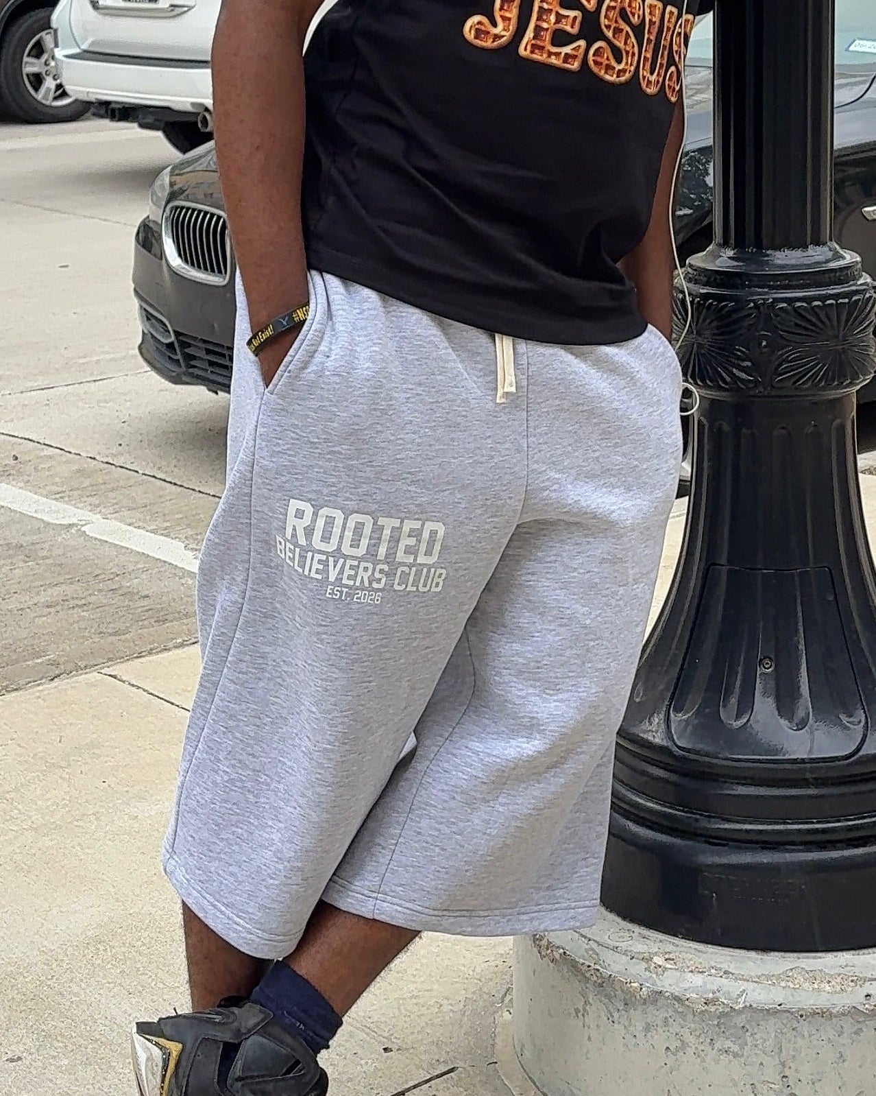 Rooted Believers Club 3/4 Sweatshorts
