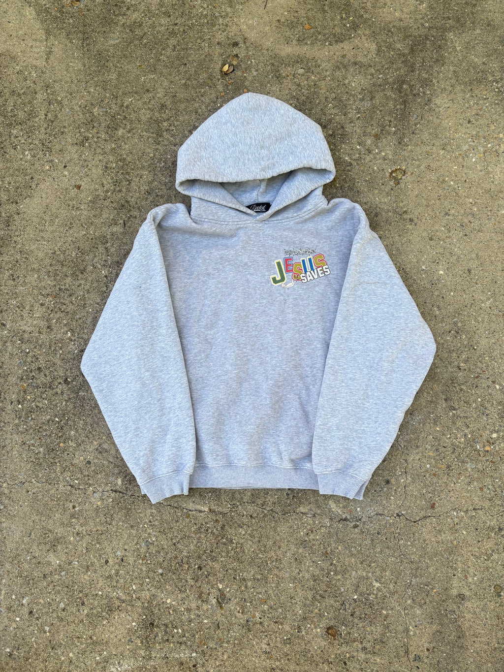 Jesus Saves Fleeced Boxy Hoodie