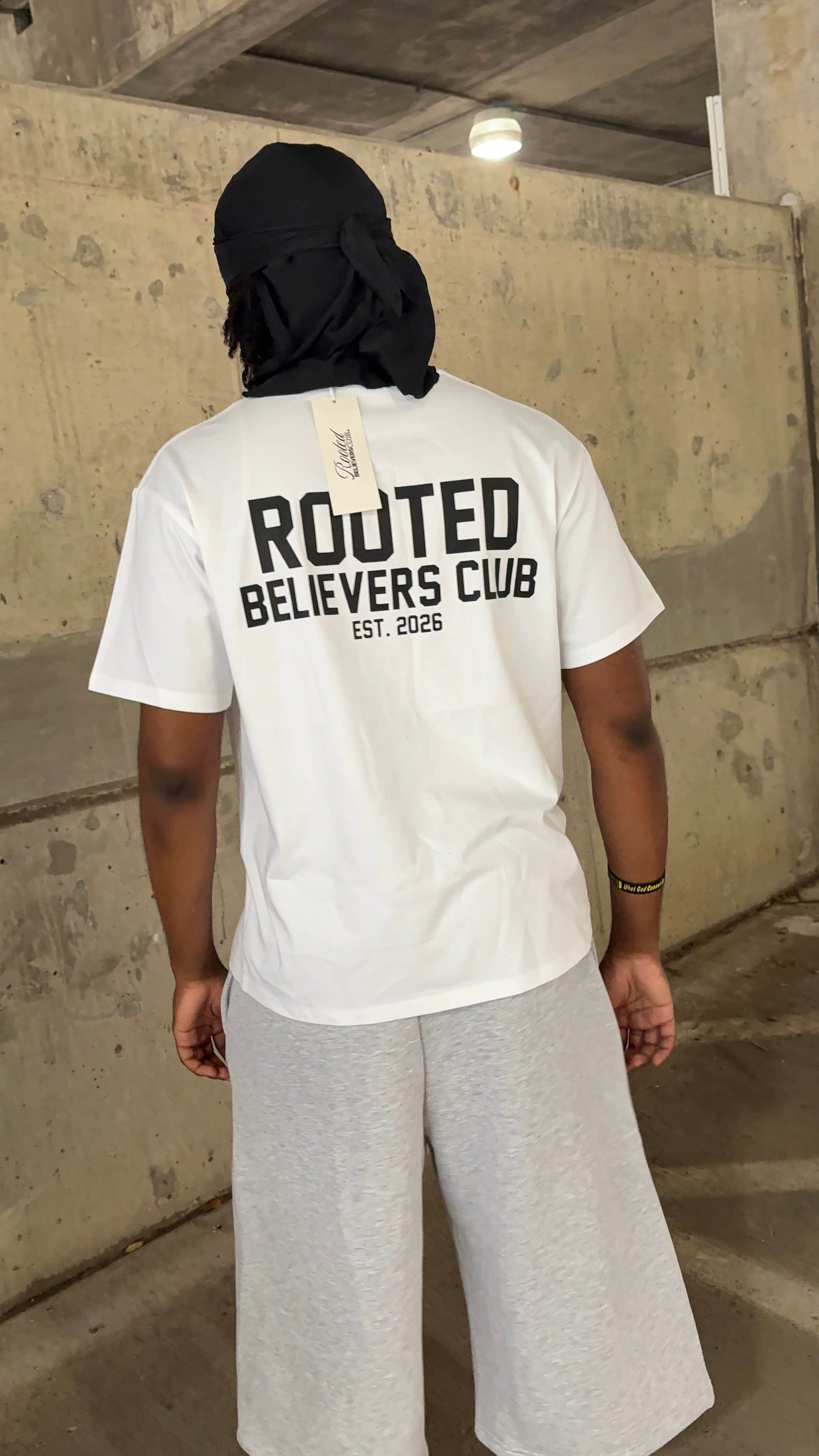 White I love Jesus Waffle T-Shirt!