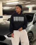 God knows your worth Oversized Boxy Fit Fleece Hoodie