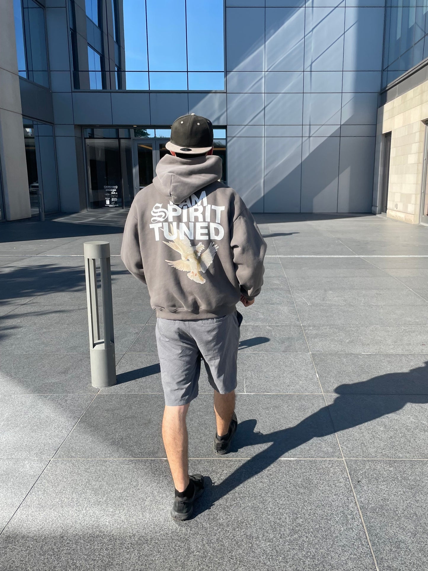 Don't trust your own voice trust God's - Fleeced Boxy Hoodie