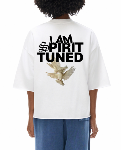 Don't trust your own voice trust God's - French Terry Raw Edge T-Shirt