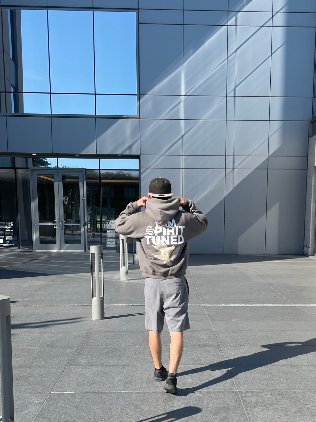 I am Spirit Tuned Oversized Hoodie!