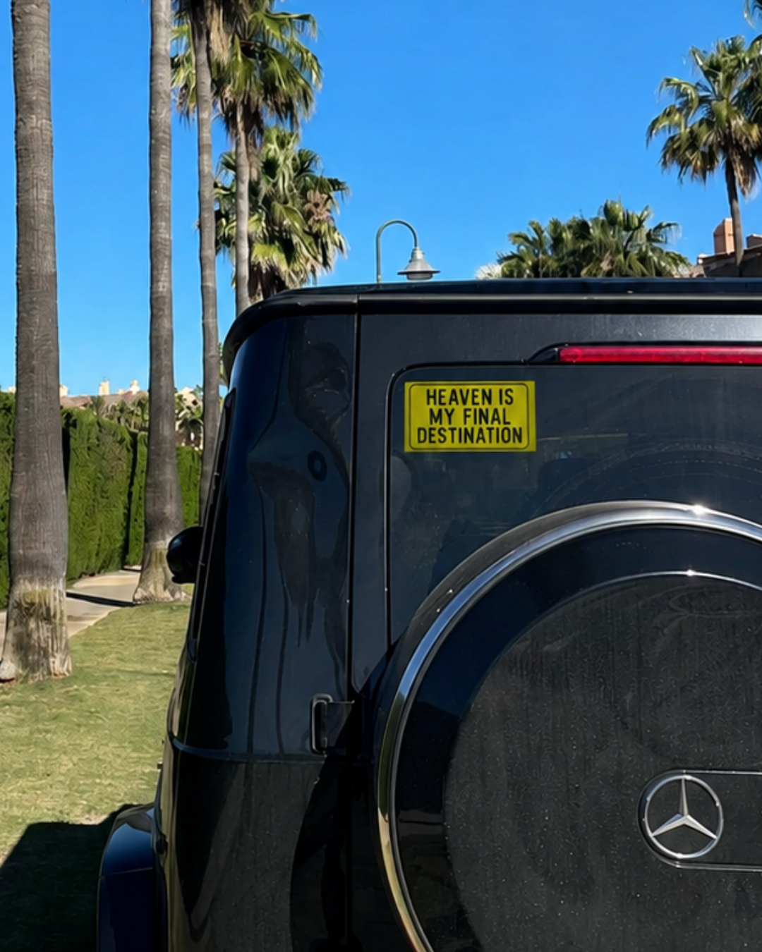 Heaven Is My Final Destination Bumper Sticker