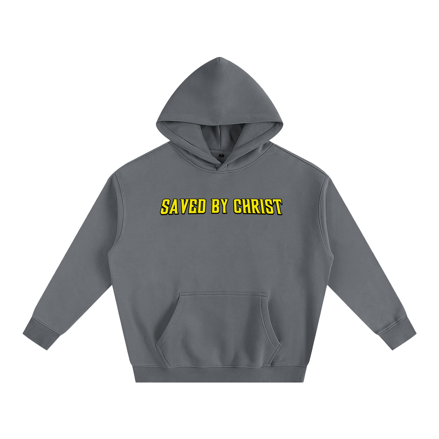 Saved by Christ - Oversize Fleeced Hoodie