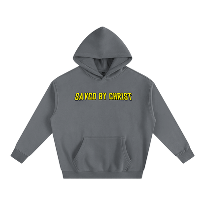 Saved by Christ - Oversize Fleeced Hoodie