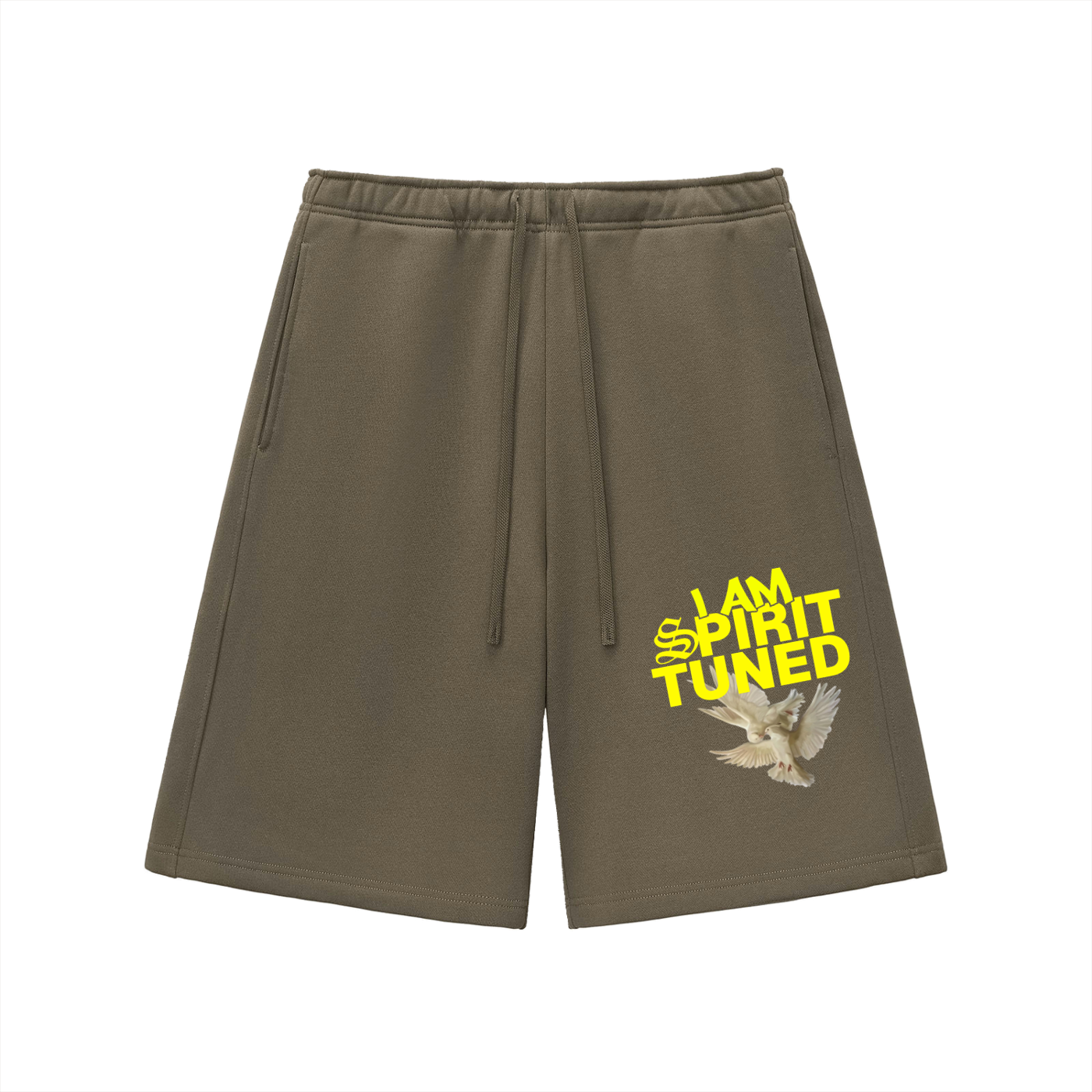 I Am Spirit Tuned Fleeced Shorts!