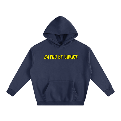 Saved by Christ - Oversize Fleeced Hoodie