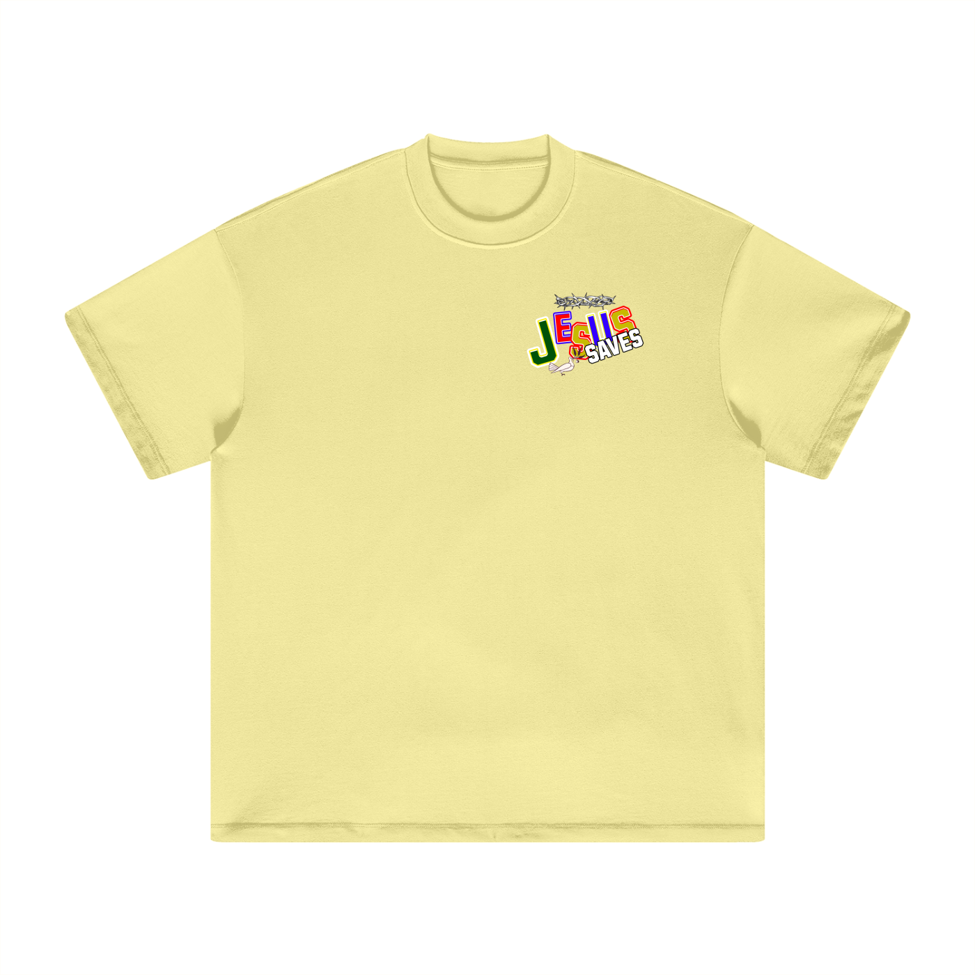 Jesus saves - Heavyweight T shirt