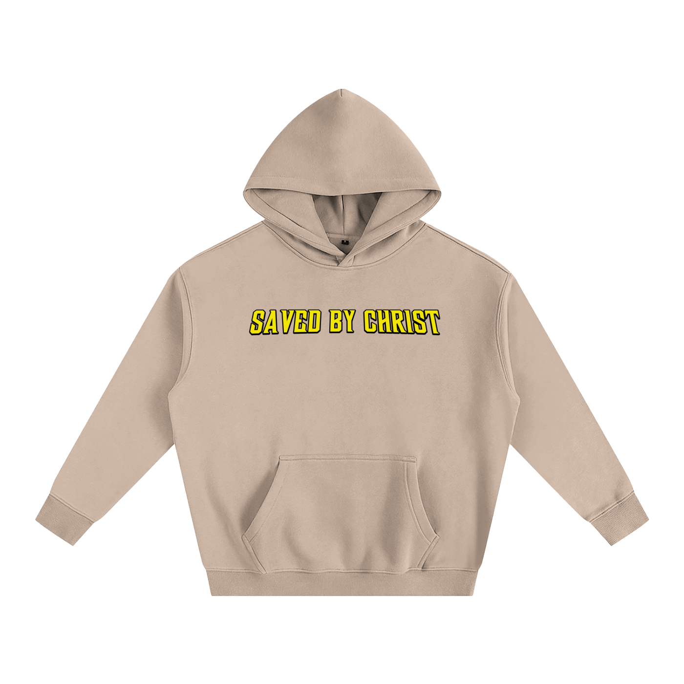 Saved by Christ - Oversize Fleeced Hoodie
