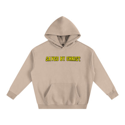 Saved by Christ - Oversize Fleeced Hoodie