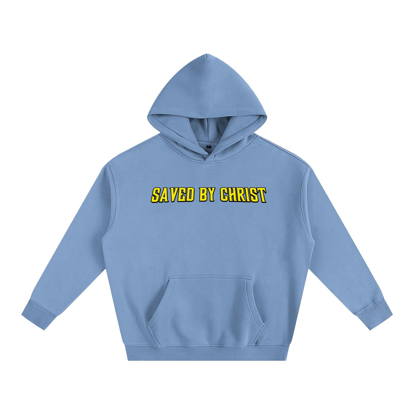 Saved by Christ - Oversize Fleeced Hoodie