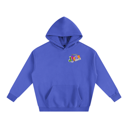 Jesus Saves - Oversize Fleeced Hoodie With Pockets