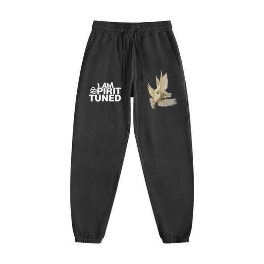 I am spirit tuned - Vintage Washed Cotton Sweatpants