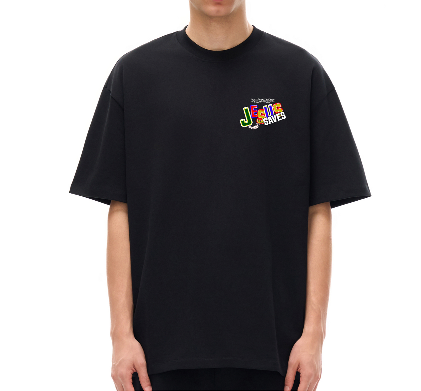 Jesus saves - Heavyweight T-Shirt